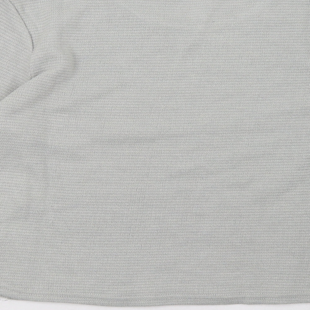 New Look Womens Grey Pullover Sweatshirt Size 14