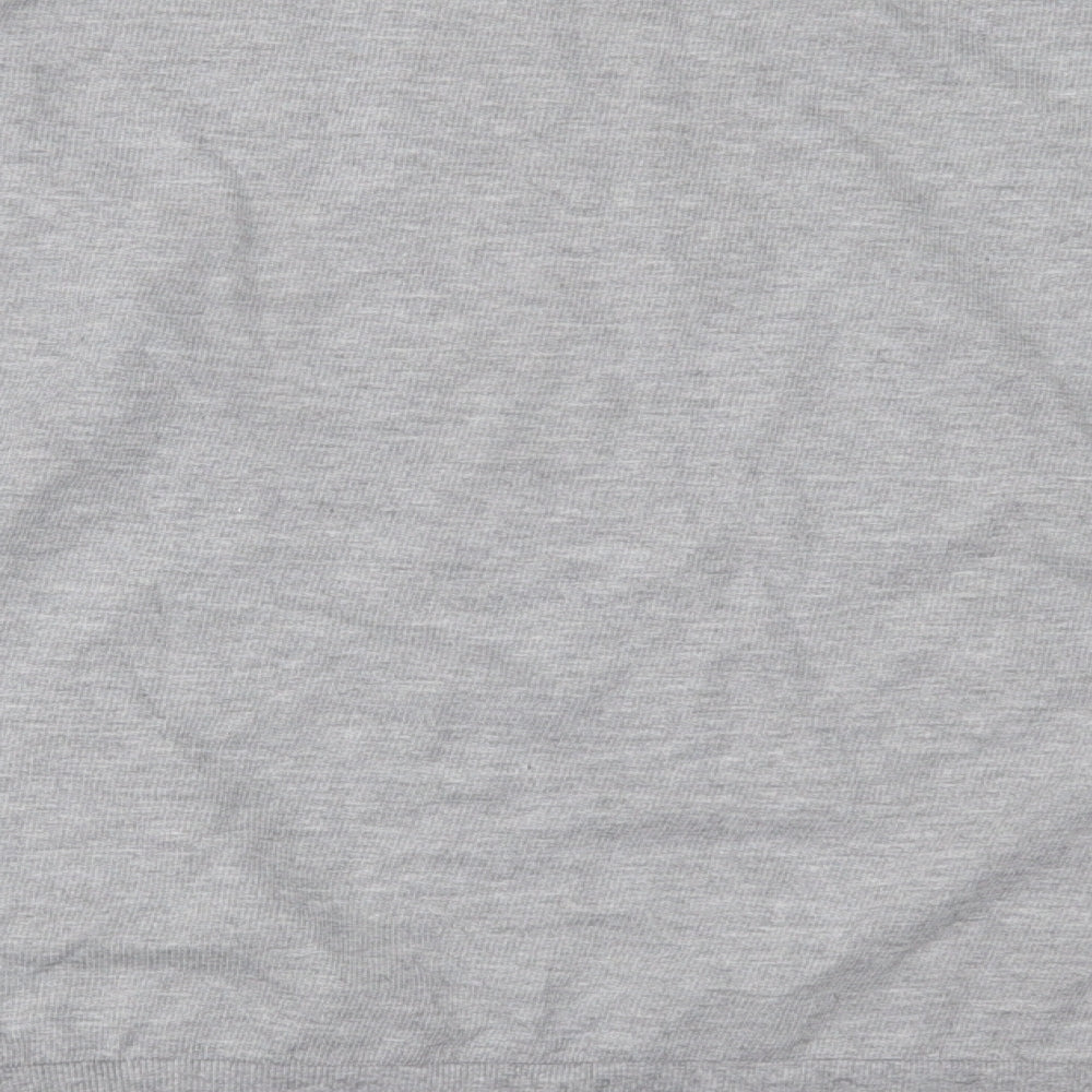H&M Womens Grey Basic Blouse Size L