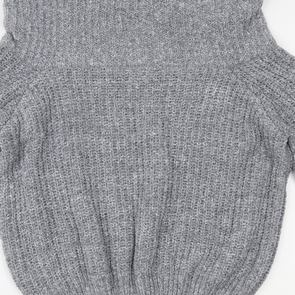 Primark Womens Grey Pullover Jumper Size M