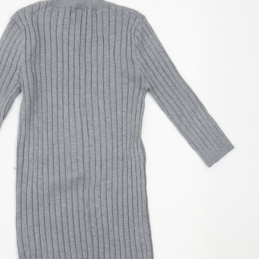 Primark Womens Grey Basic Blouse Size 8