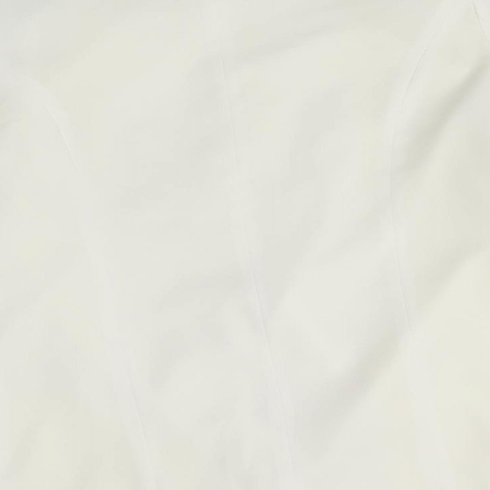 Missguided Womens Ivory Jacket Size 10