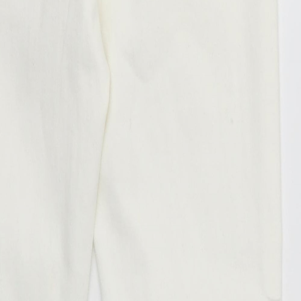 Primark Girls Ivory Skinny Jeans Size 9 Years
