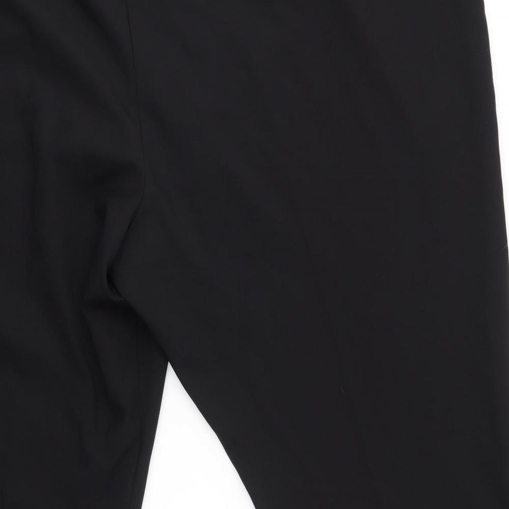 JD WILLIAMS AND CO Womens Black Dress Pants Trousers Size 4XL L29 in