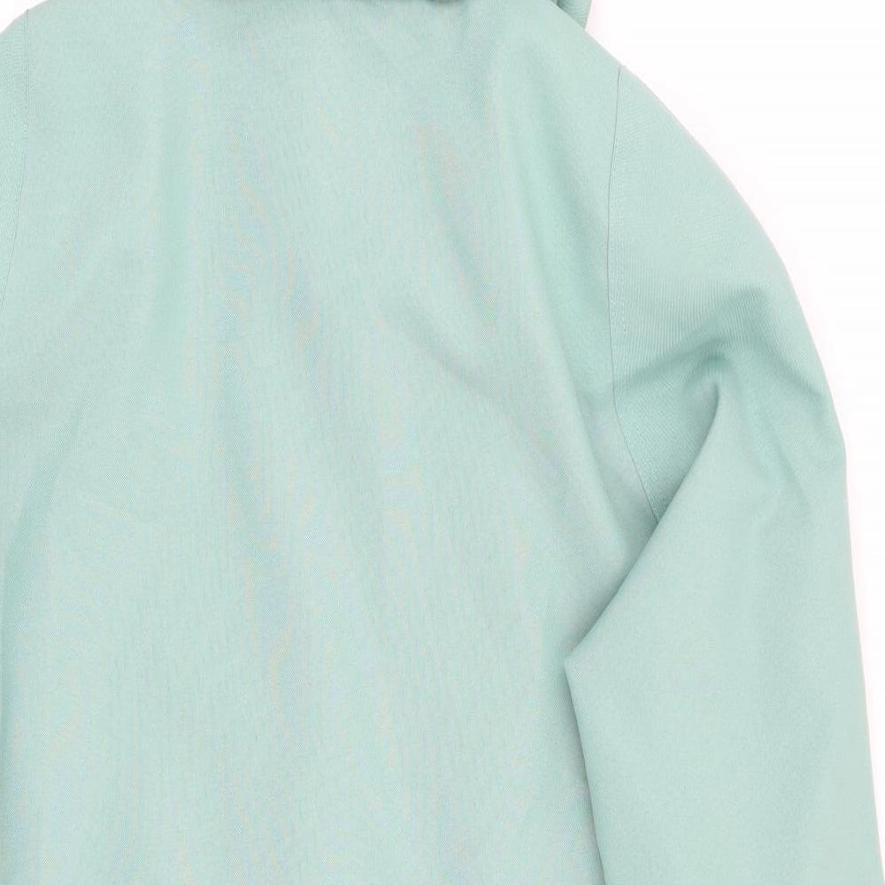 EWM Womens Green Parka Coat Size 12