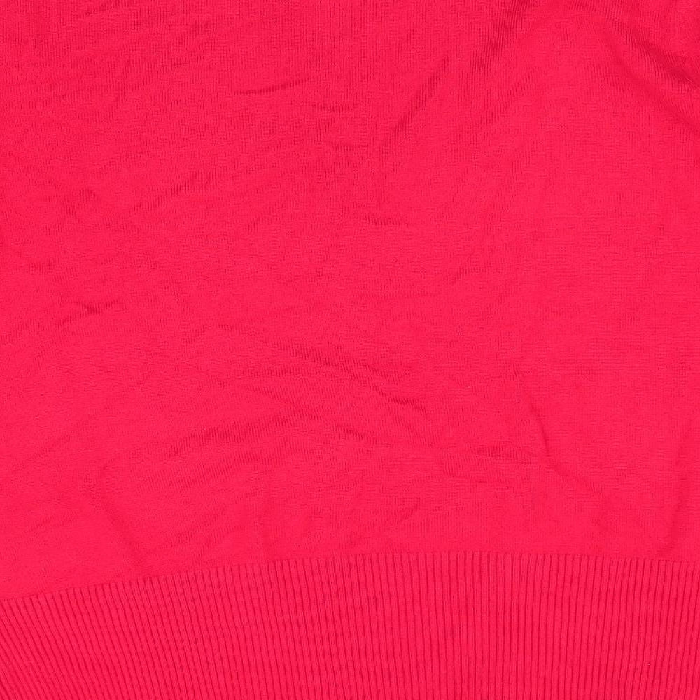 Marks & Spencer Womens Red Pullover Jumper Size 12