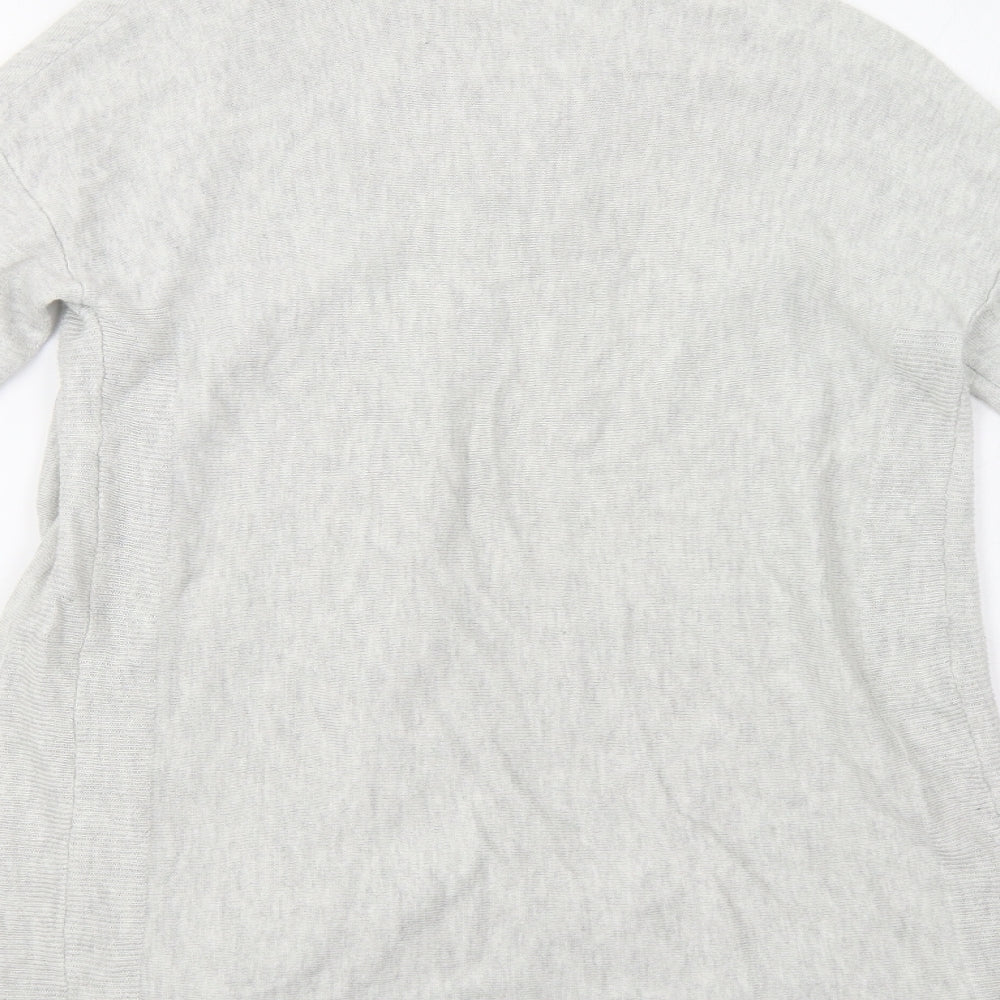Amaryllis Womens Grey Cardigan Jumper Size M