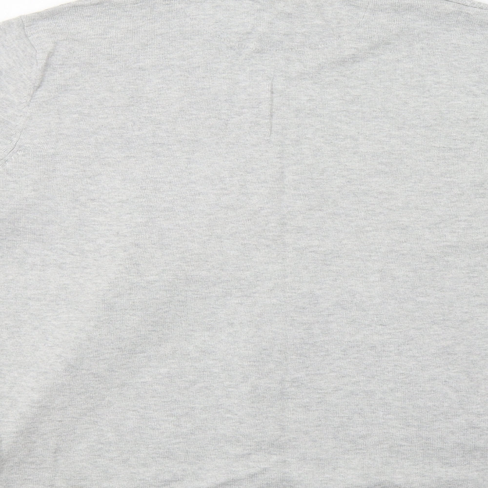 George Mens Grey Pullover Jumper Size S