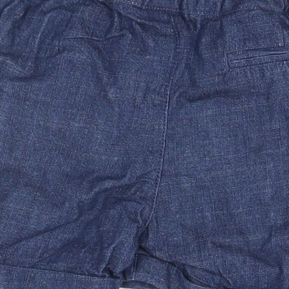 Marks & Spencer Boys Blue Track Pants Trousers Size 9-12 Months