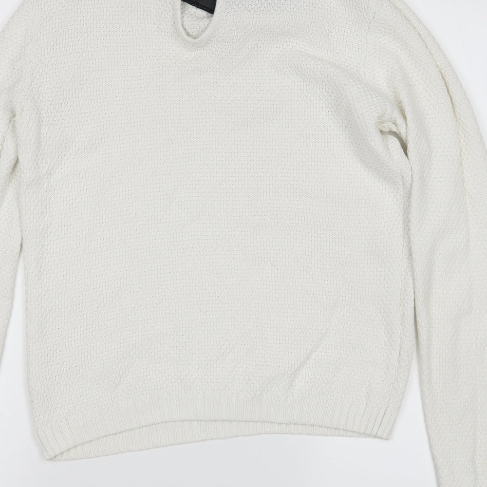 ASOS Womens White Pullover Jumper Size 10