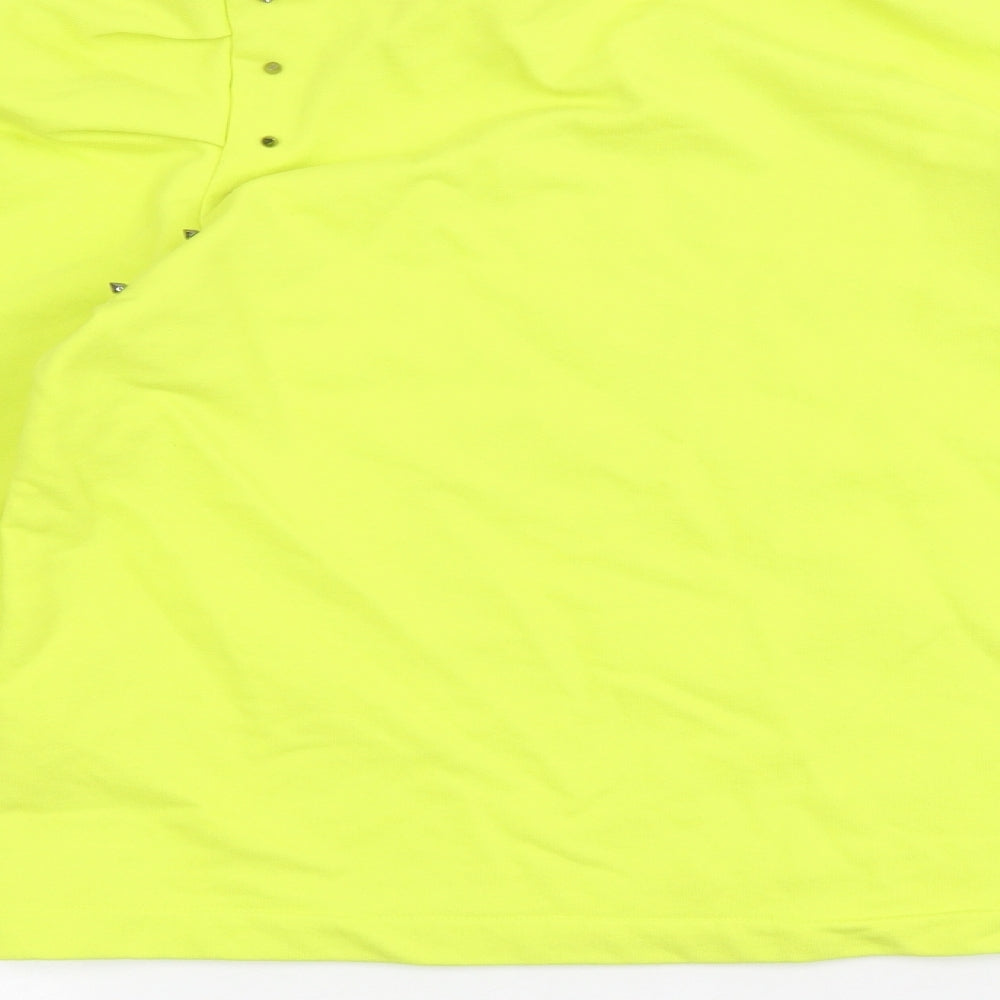 Zara Womens Green Pullover Jumper Size M