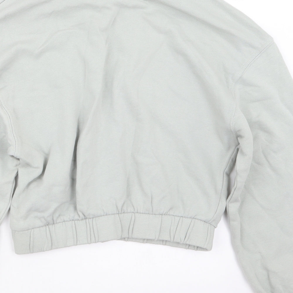 Zara Womens Green Pullover Jumper Size S