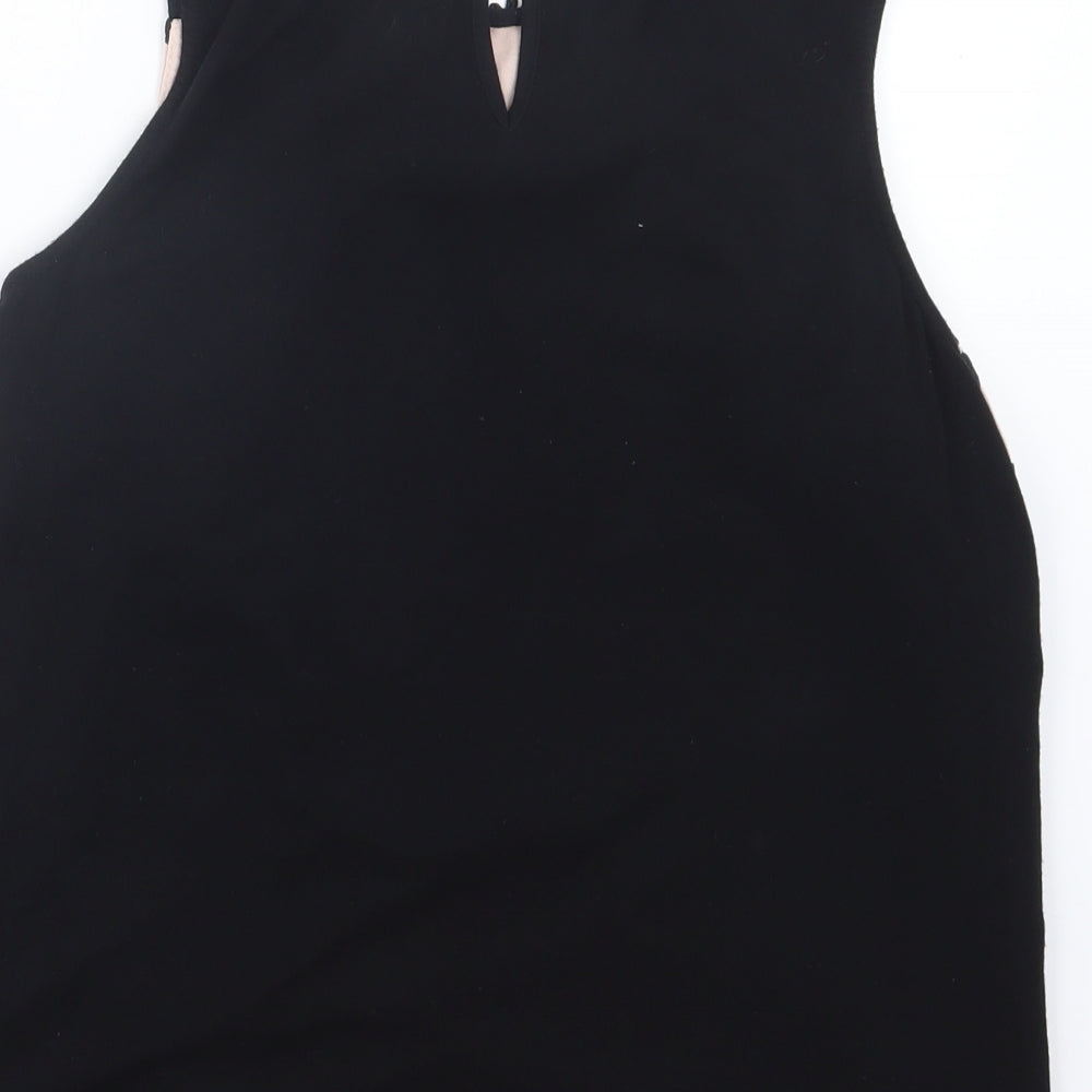 F&F Womens Black Basic Blouse Size 8