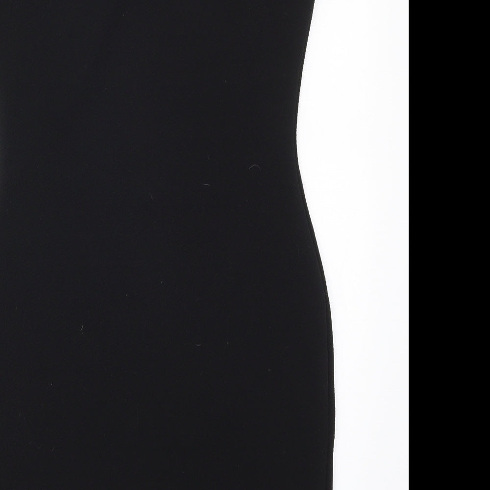 Boohoo Womens Black Mini Size 10