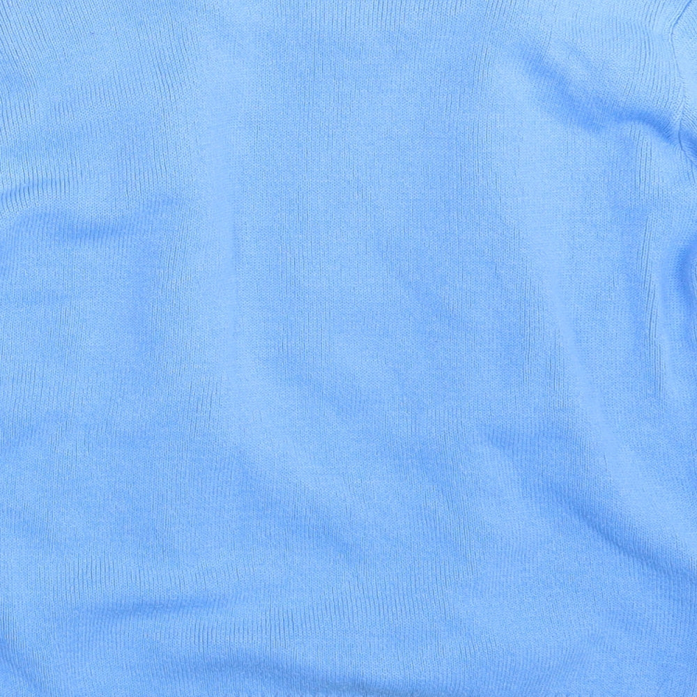 Vivi Womens Blue Pullover Jumper Size S