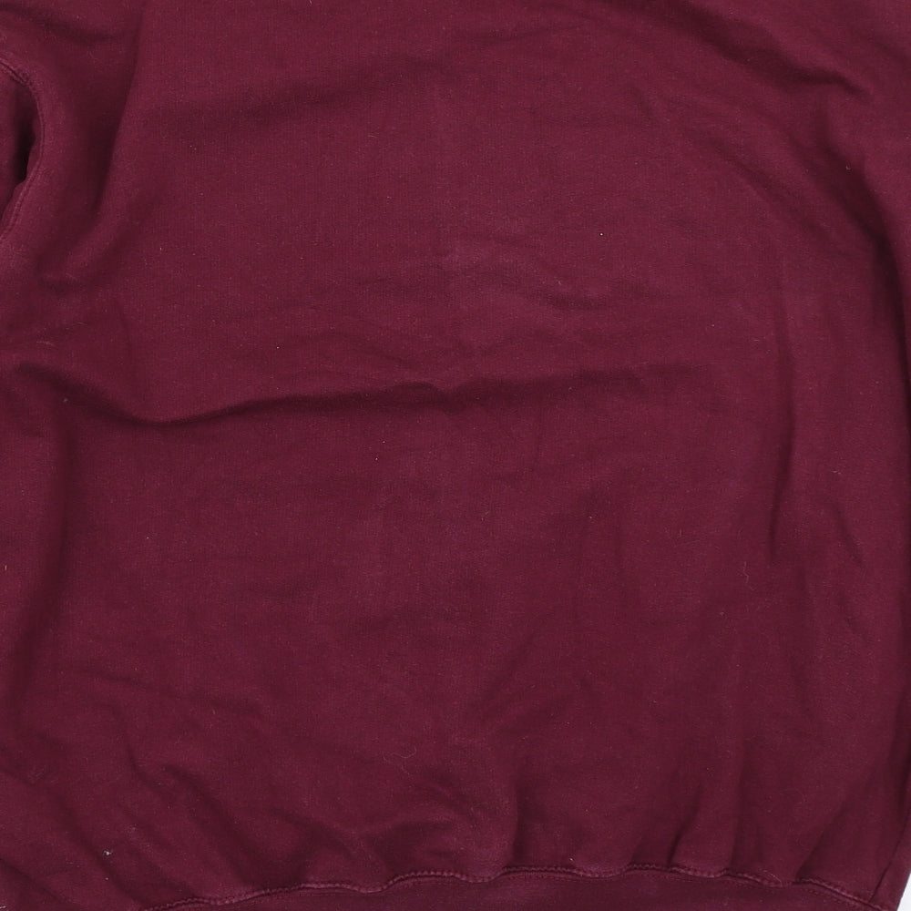 Ramona Mens Purple Pullover Sweatshirt Size L