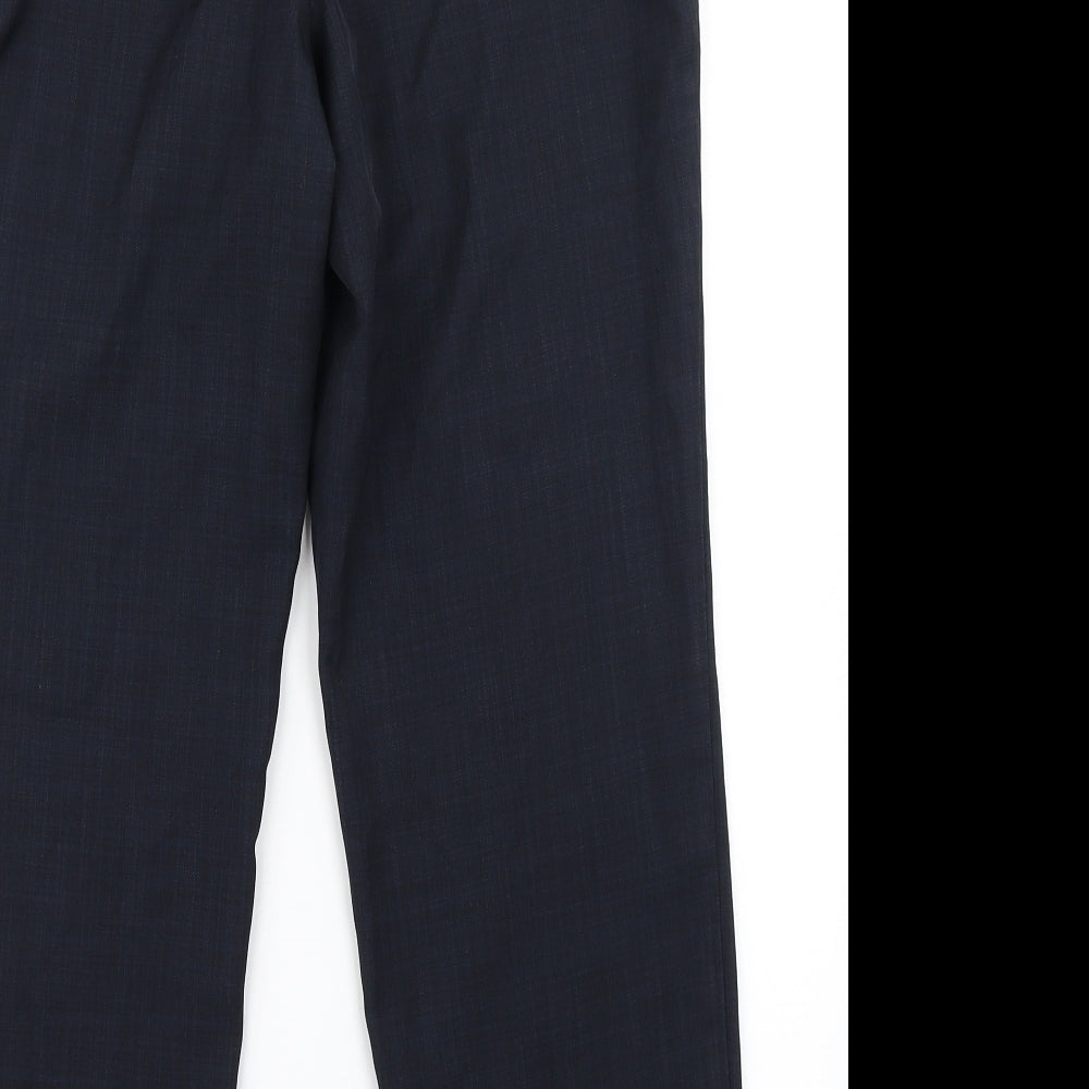 Classics Womens Blue Dress Pants Trousers Size 10 L27 in