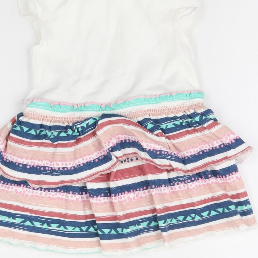 Very Girls White Fit & Flare Size 6-9 Months