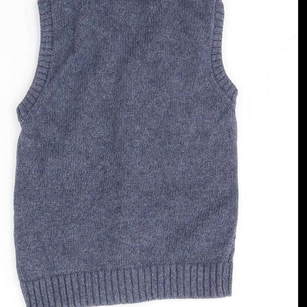 Next Boys Blue Cardigan Jumper Size 2 Years