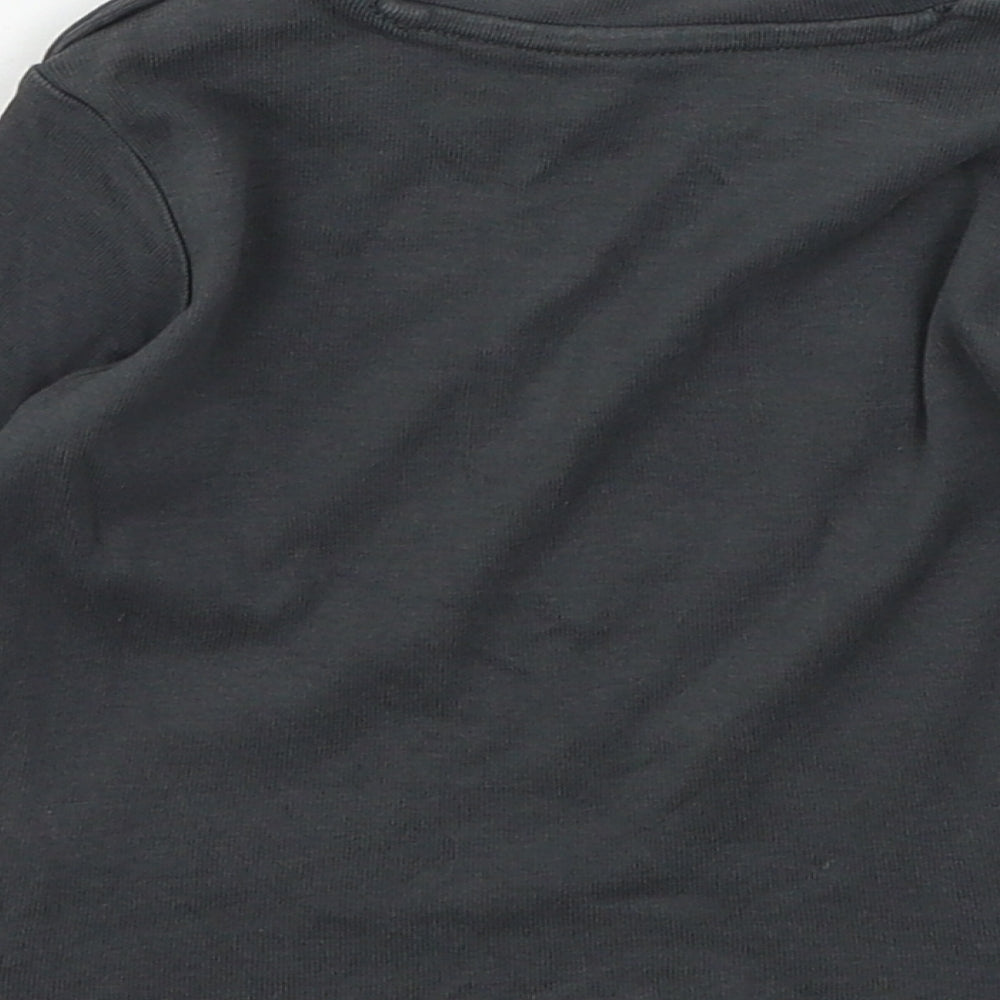 Marks & Spencer Boys Grey Batik Jersey Basic T-Shirt Size 12-18 Months - dreamer