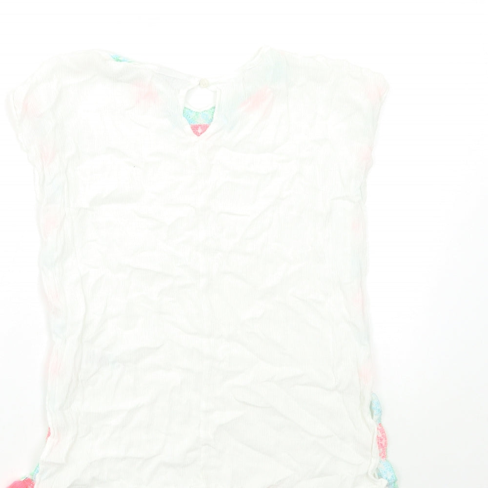 Matalan Boys White Kimono Button-Up Size 6 Years