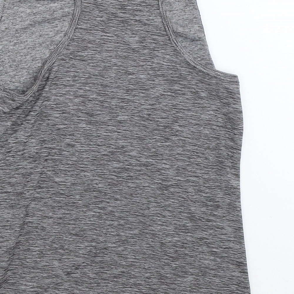 Matalan Girls Grey Basic Tank Size 8-9 Years