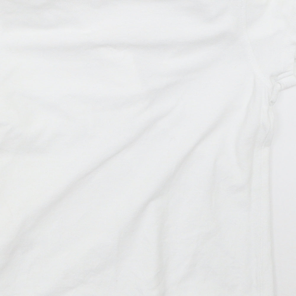 George Girls White Basic Polo Size 5-6 Years - school