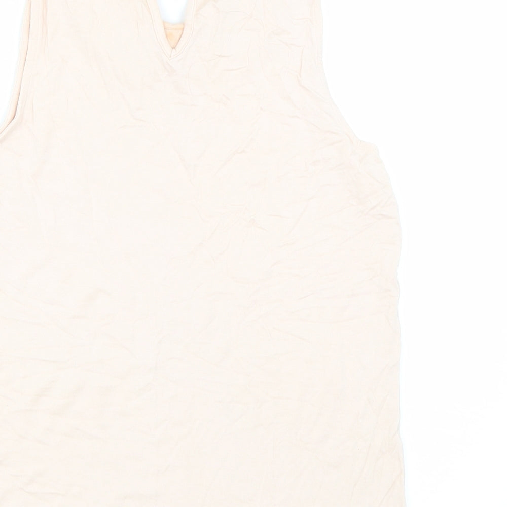 Internacionale Womens Pink Basic Tank Size 10