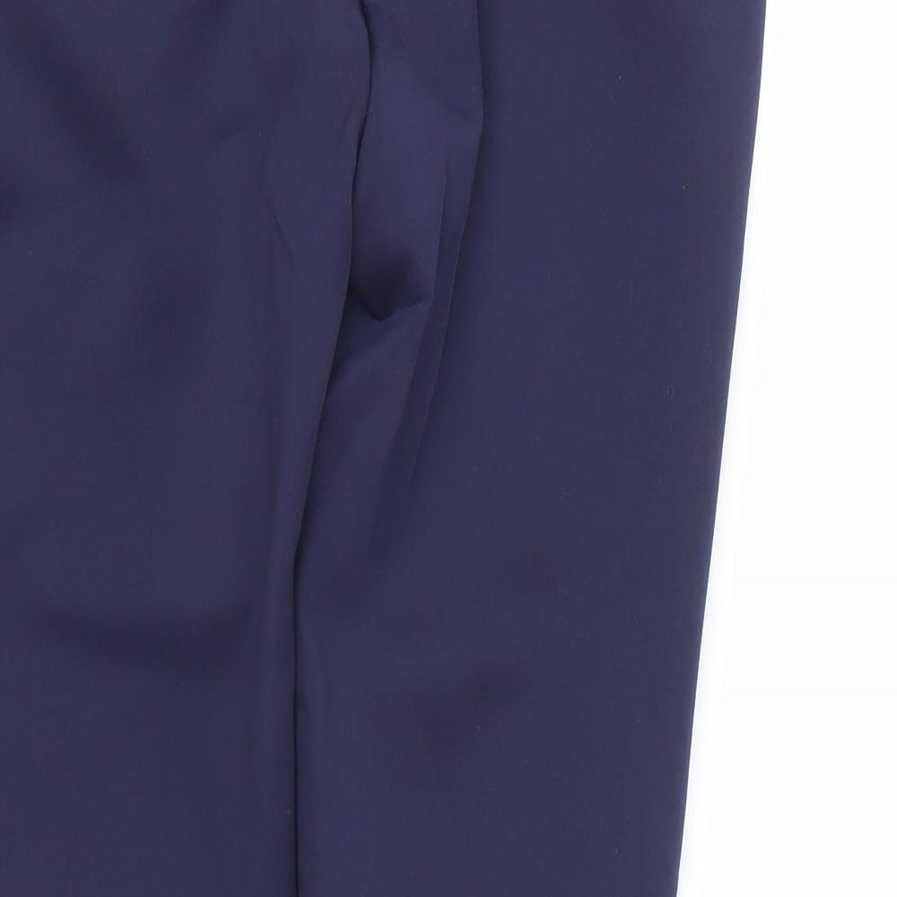George Womens Blue Trousers Size 10 L27 in