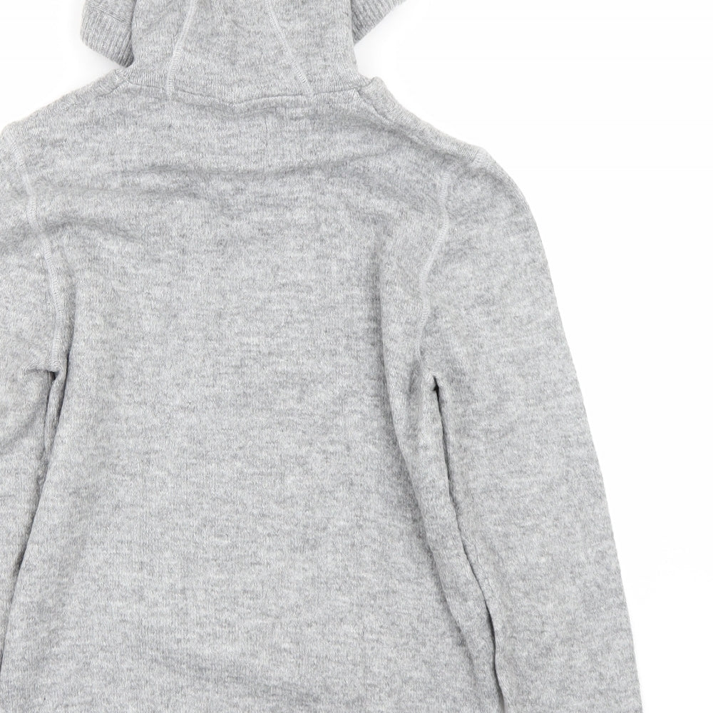 George Womens Grey Pullover Hoodie Size S