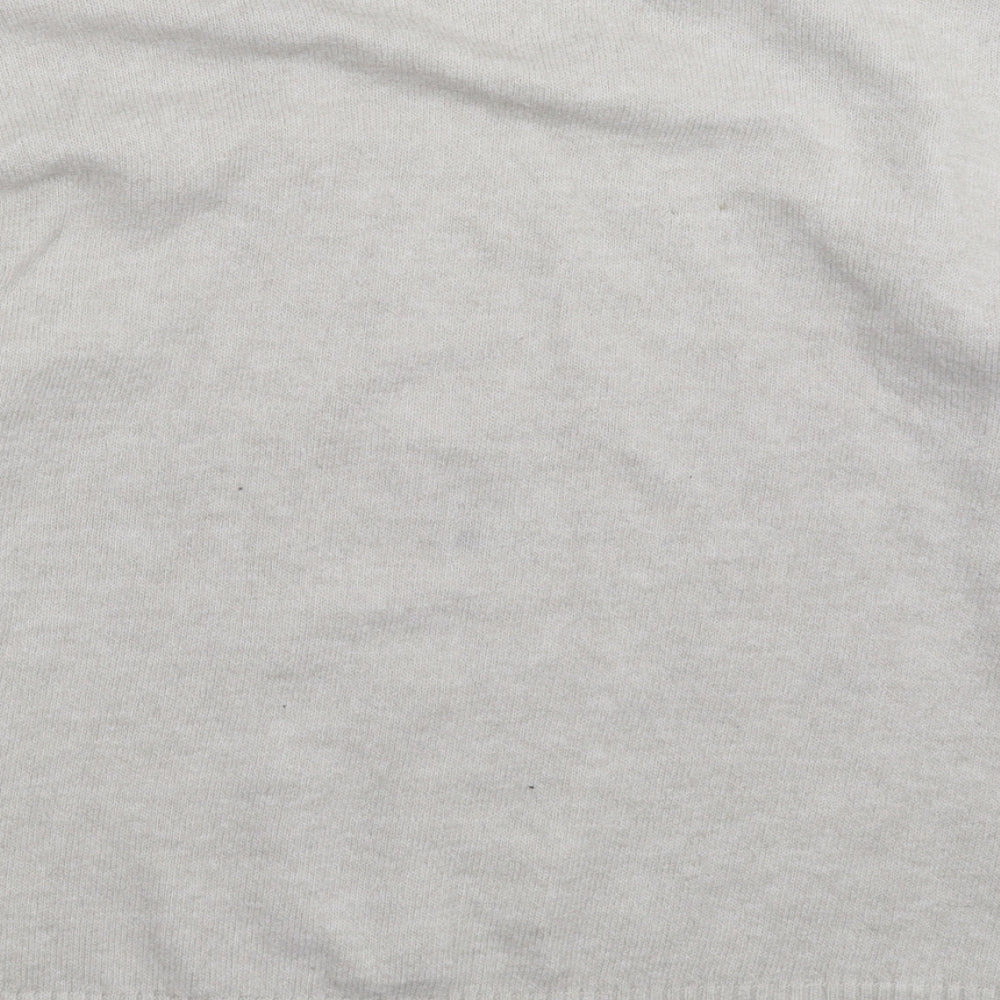 Divided Womens Grey Knit Pullover Jumper Size L - Oversized