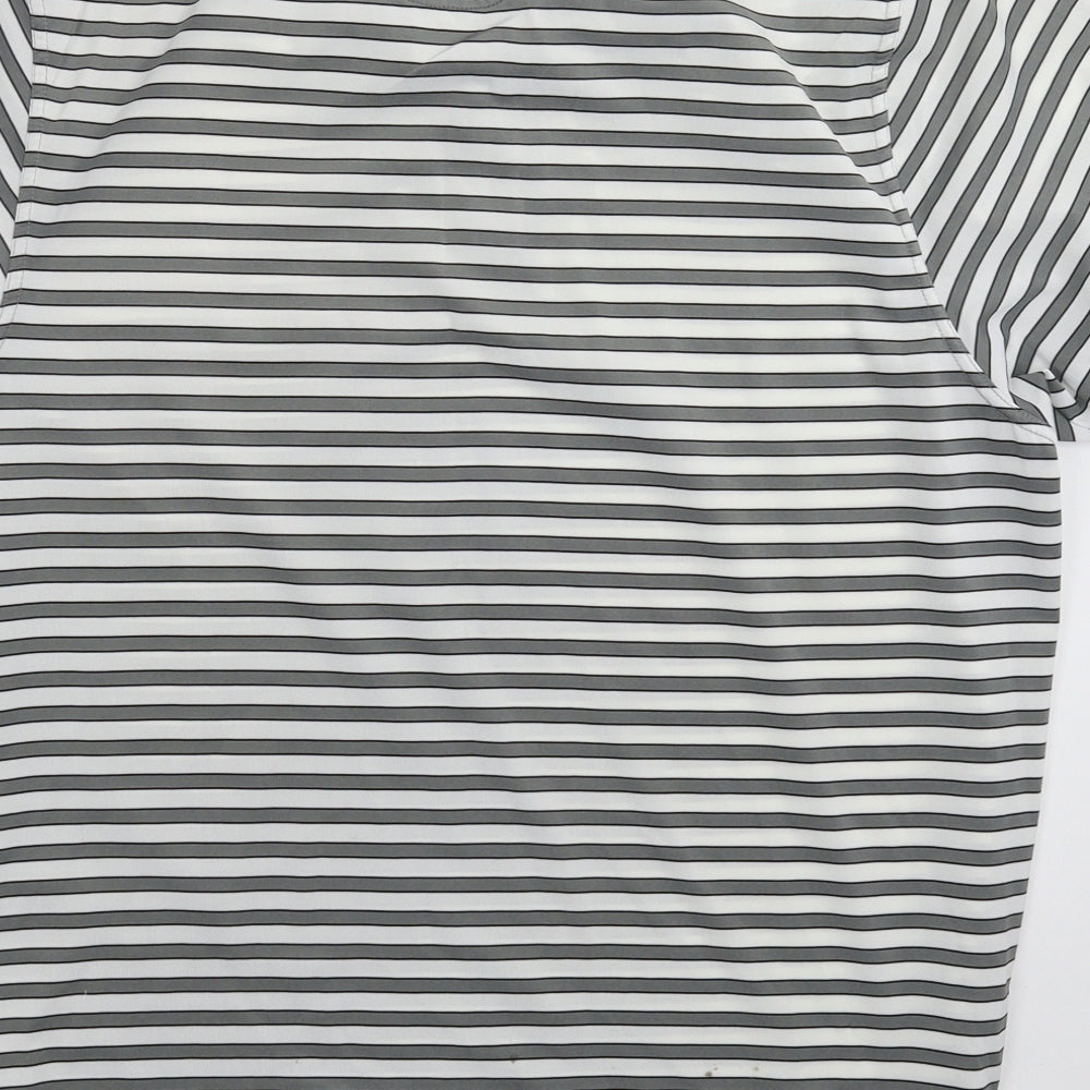 Kartel Mens Multicoloured Striped Polo Size L