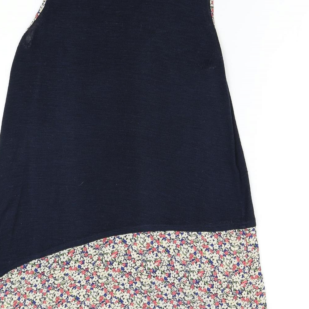 NEXT Womens Blue Basic Blouse Size 12
