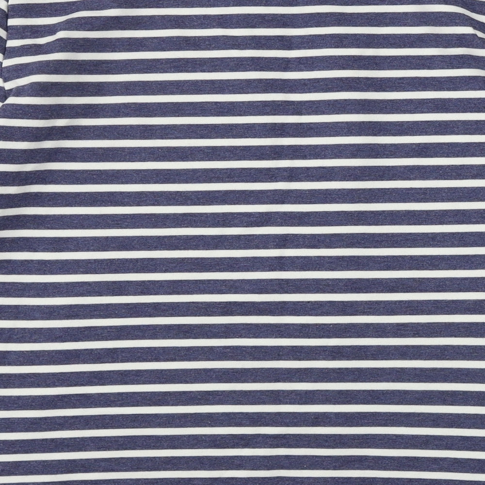 ASOS Womens Blue Striped Pullover Jumper Size L