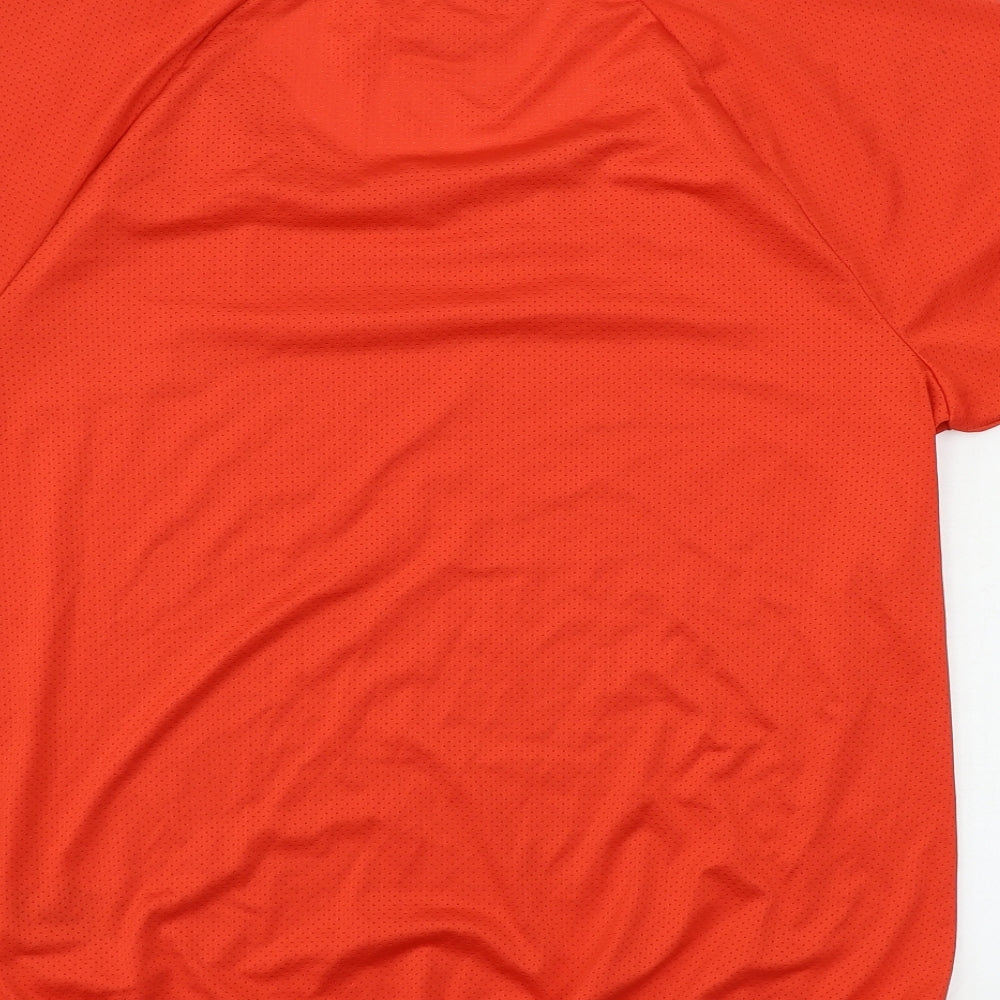 Marks & Spencer Womens Red Basic T-Shirt Size 12