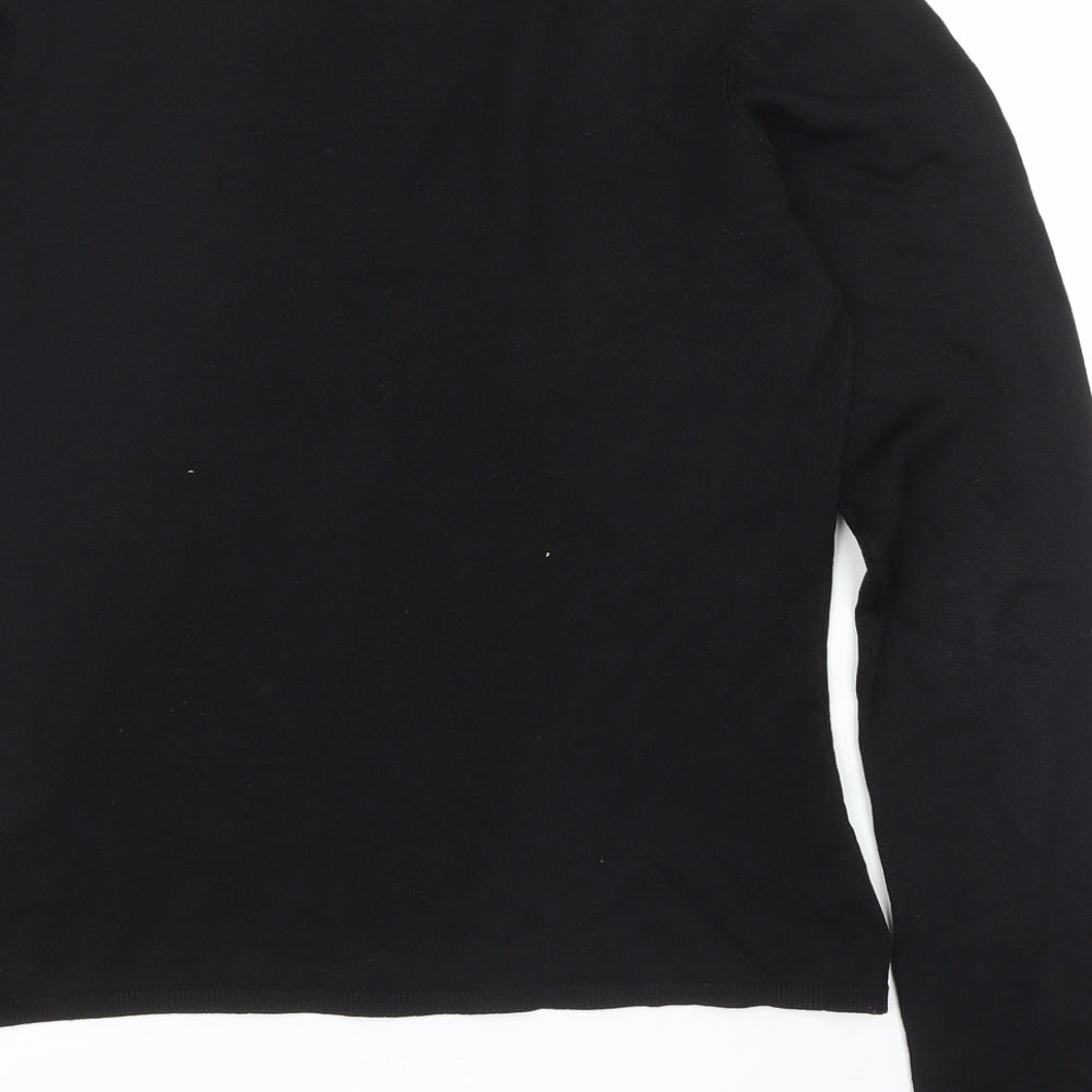 Oasis Womens Black Pullover Jumper Size 14