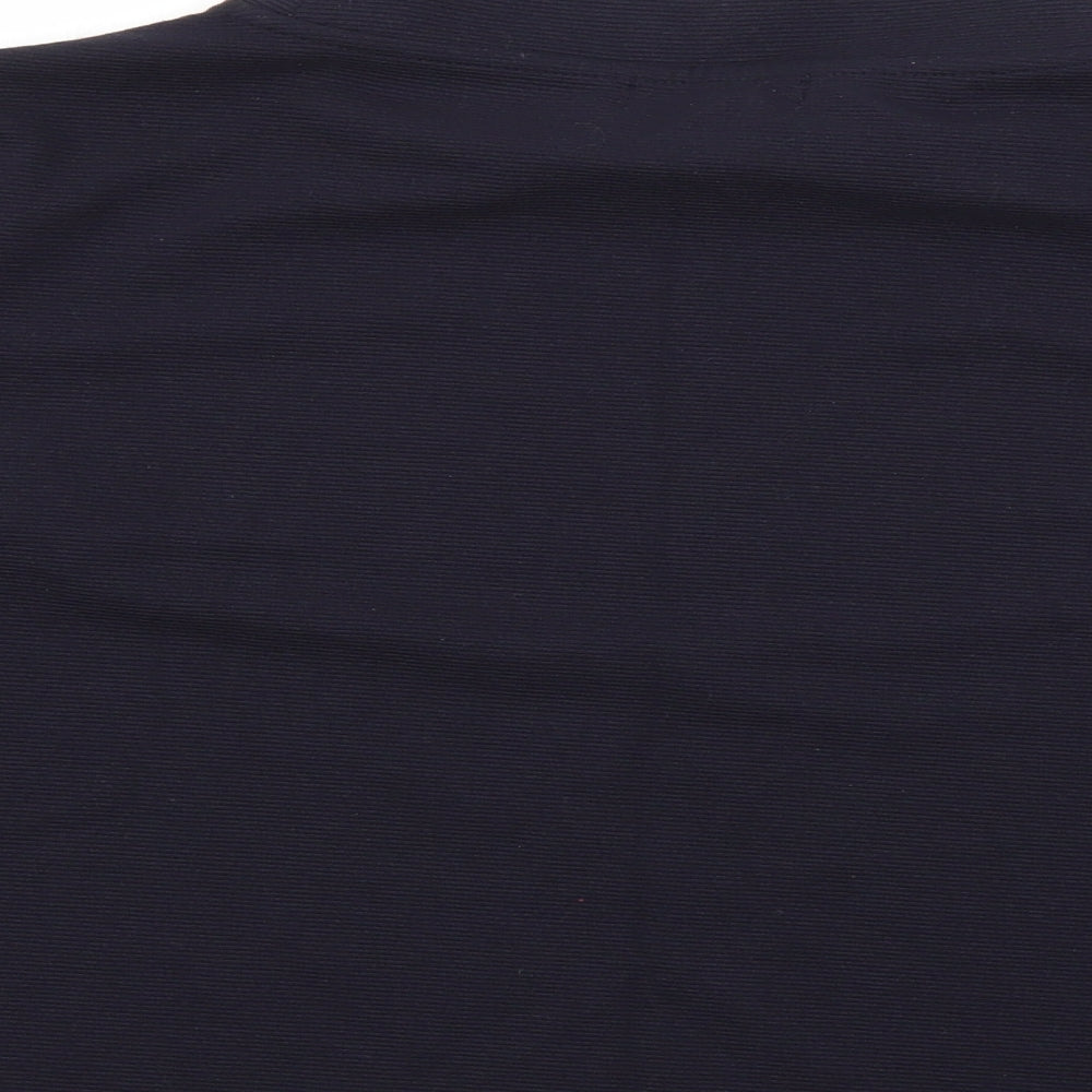 jny Womens Blue Pullover Jumper Size L
