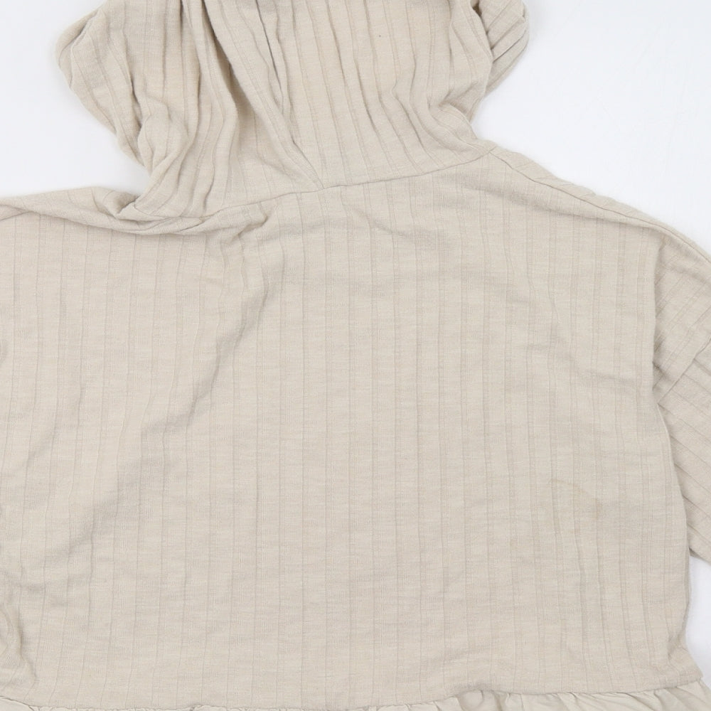 newlook Womens Beige Pullover Sweatshirt Size M