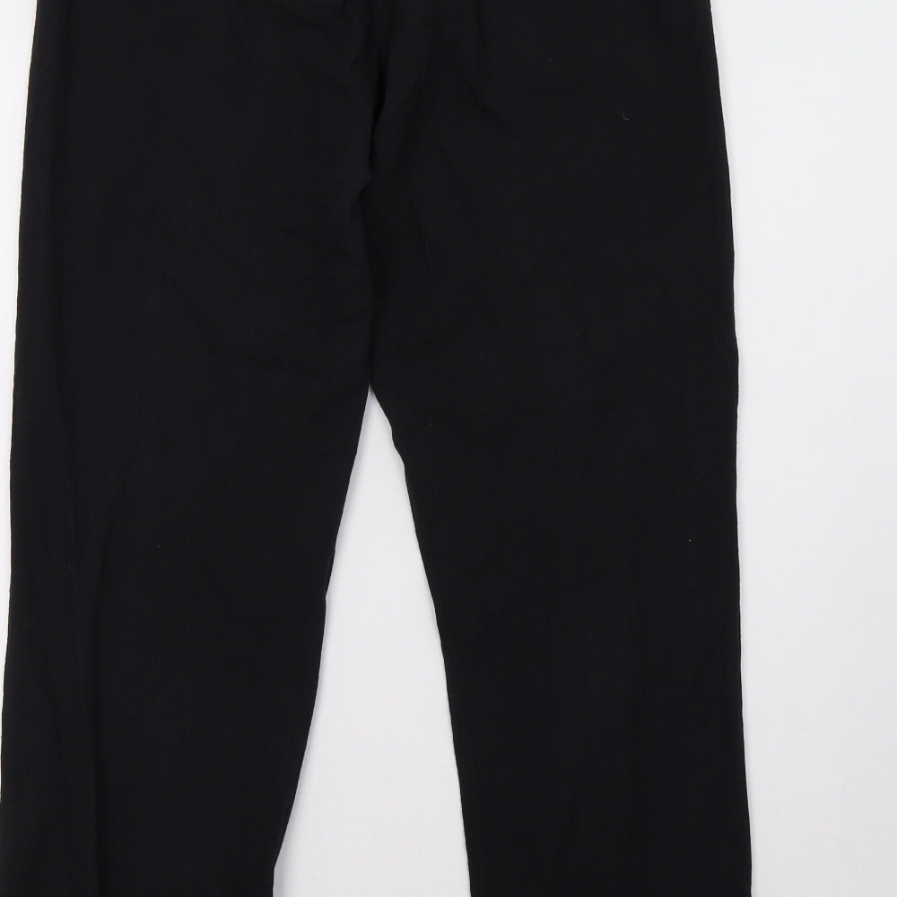 originals Womens Black Trousers Size 12 L31 in