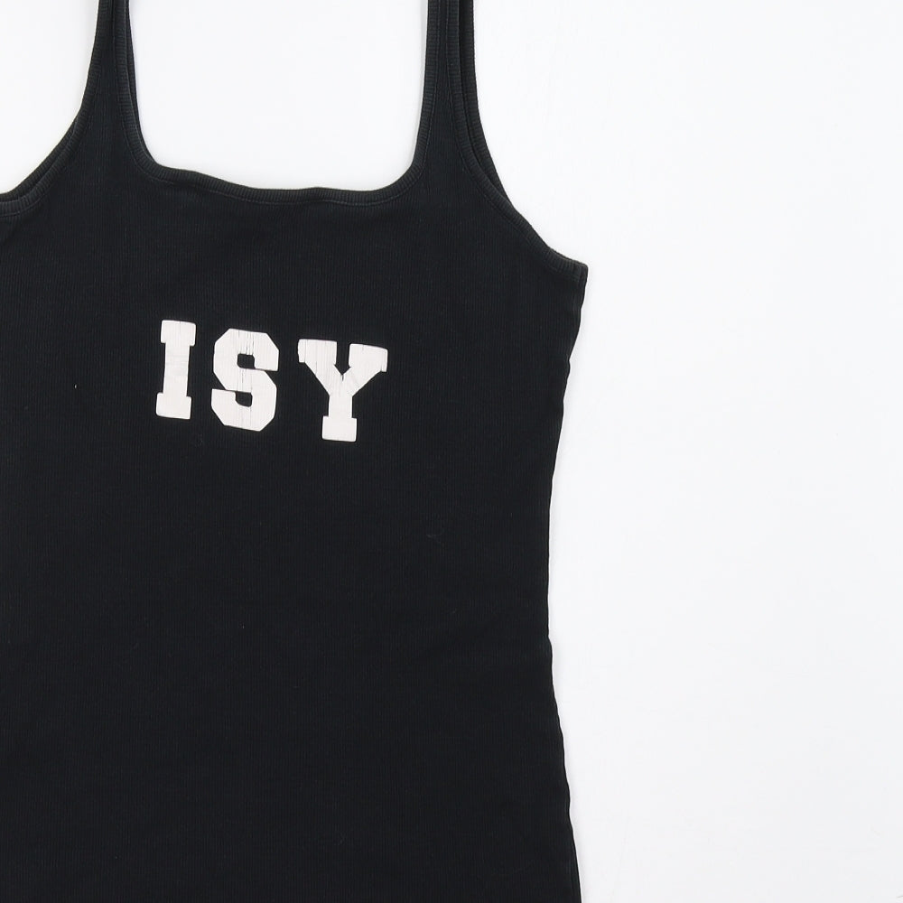 NEXT Womens Black Basic Tank Size 8 - Dance