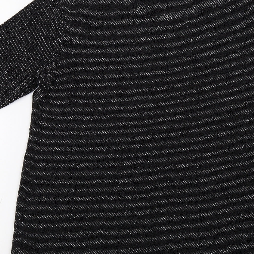 H&M Womens Black Basic Blouse Size L