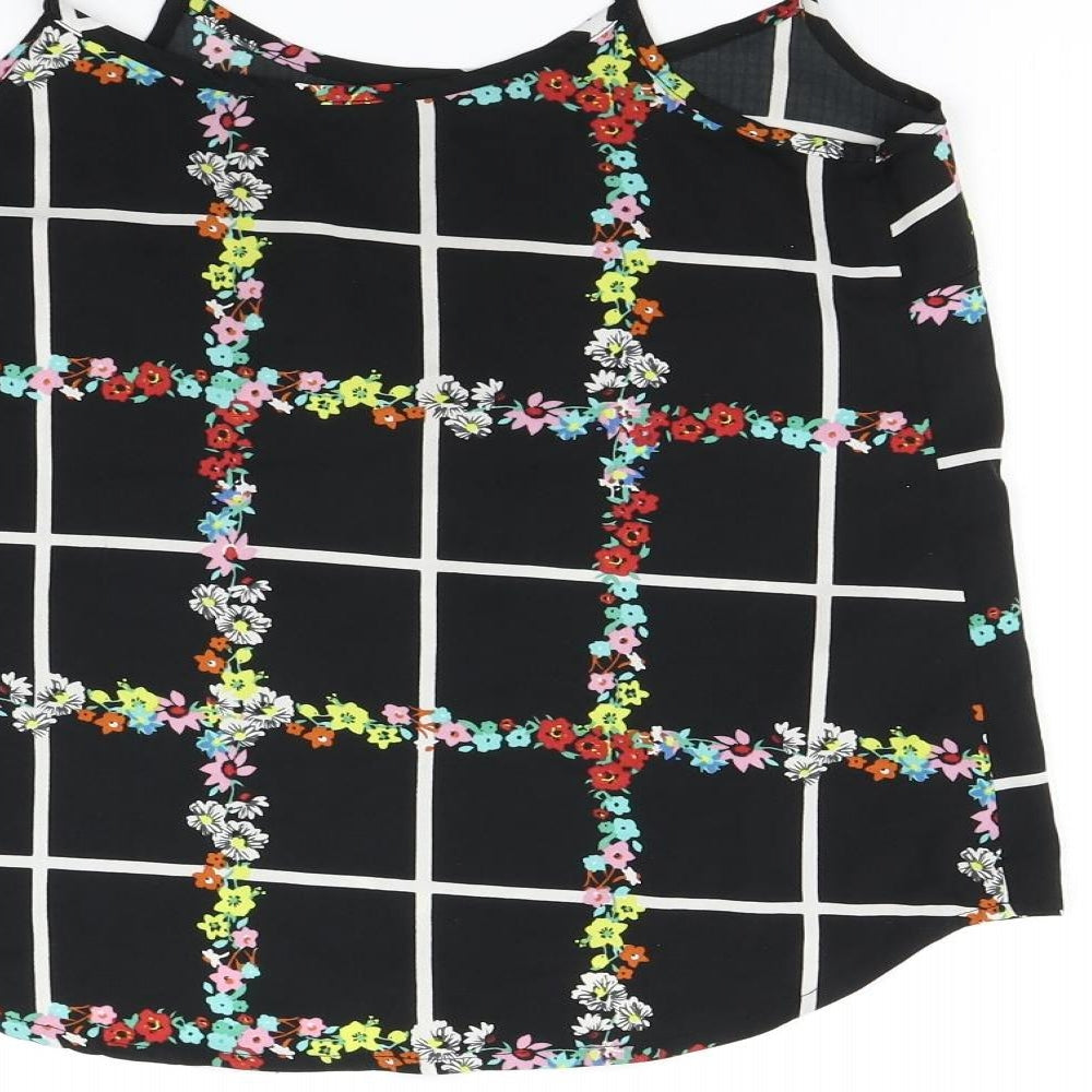 Primark Womens Multicoloured Floral Camisole T-Shirt Size 10