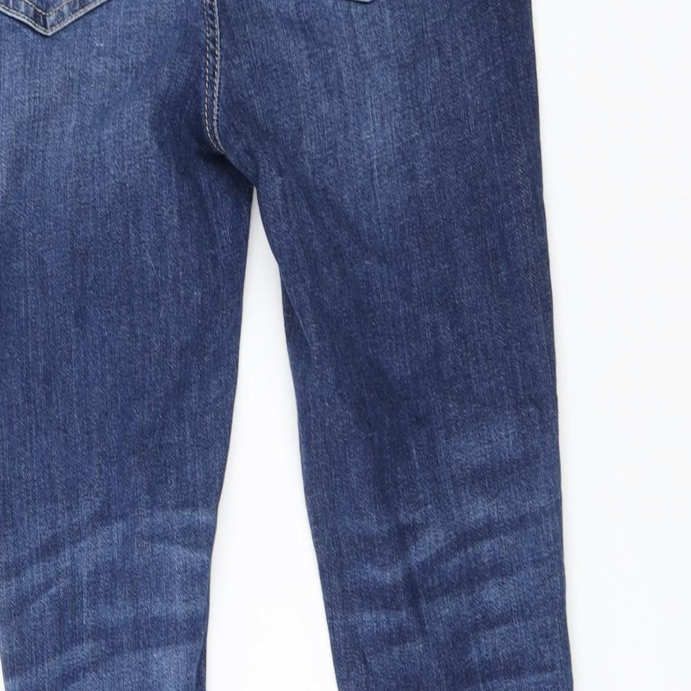 carly Womens Blue Skinny Jeans Size 8 L28 in