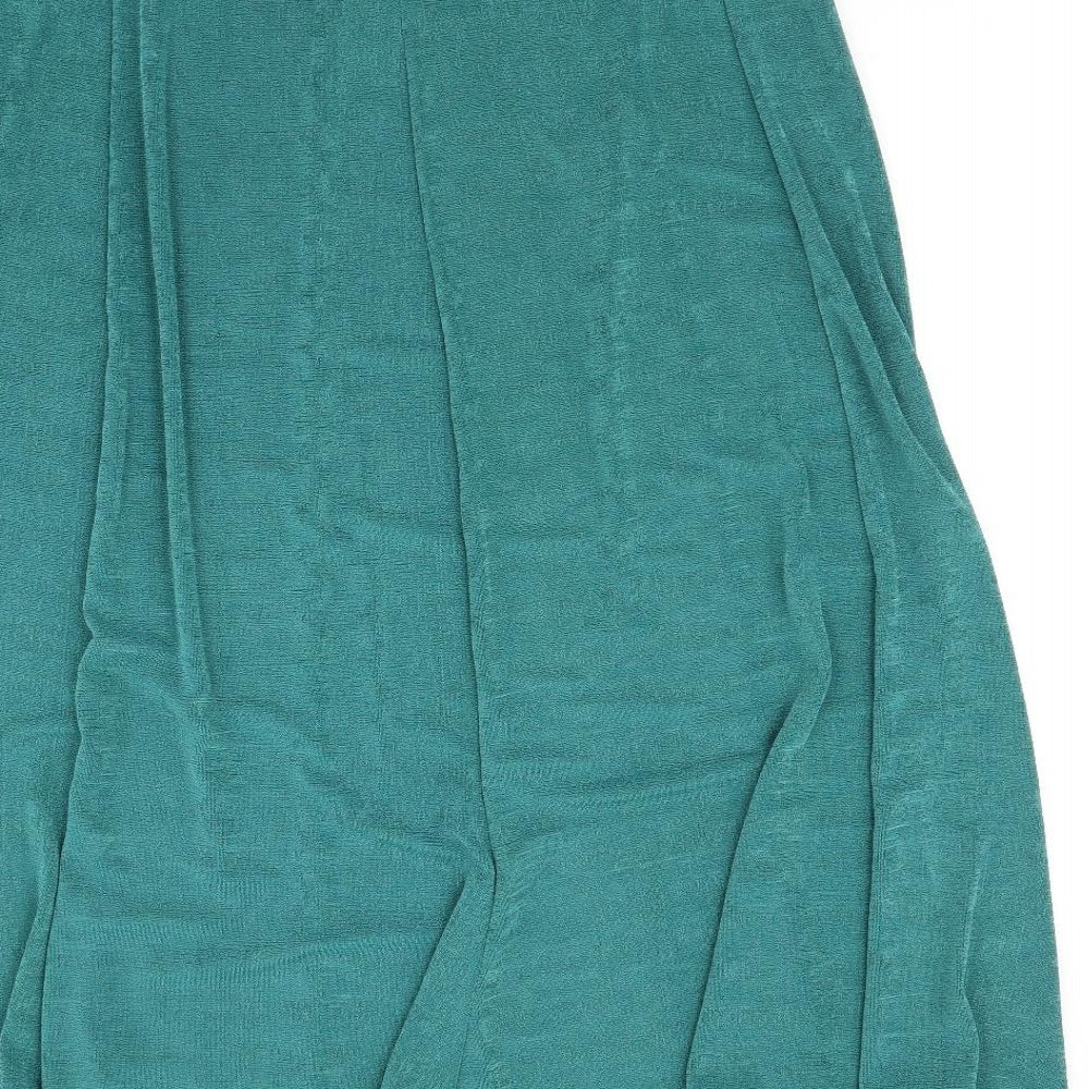 Preworn Womens Blue A-Line Skirt Size M