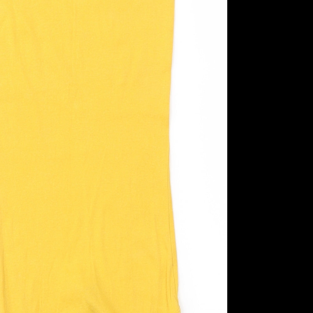 H&M Womens Yellow Tank Dress Size XS