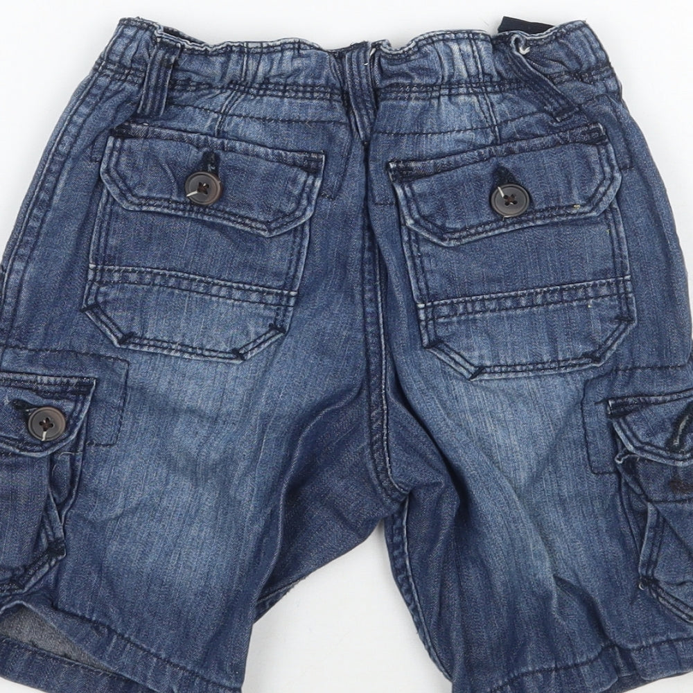 By Very Boys Blue Denim Bermuda Shorts Size 5 Years