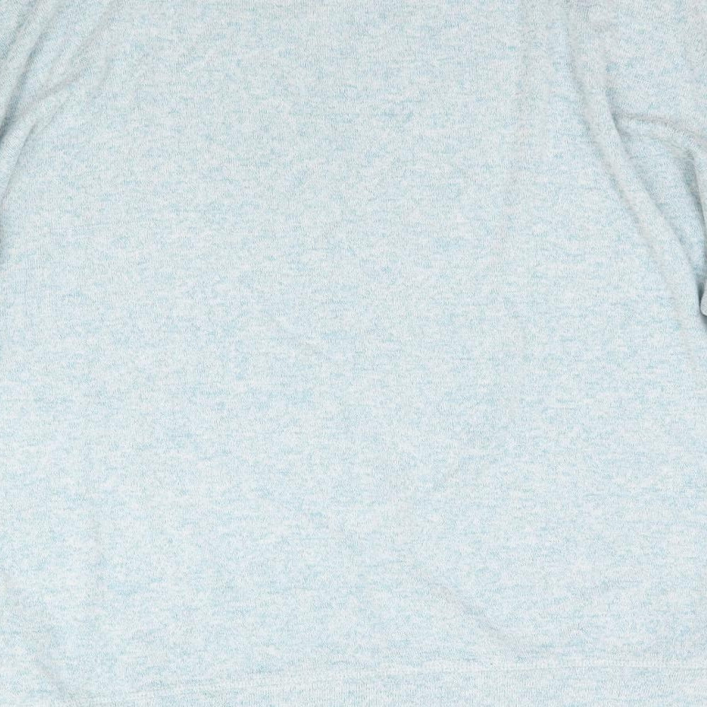 Marks & Spencer Womens Blue Knit Pullover Jumper Size 18