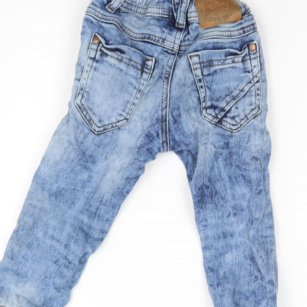 NEXT Baby Blue Denim Capri Jeans Size 18 Months