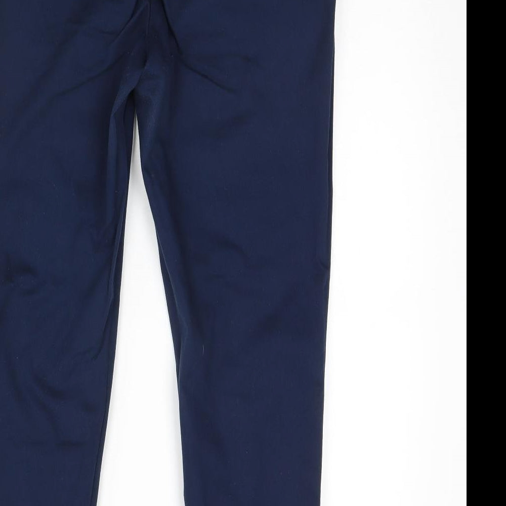 South Womens Blue Trousers Size 12 L30 in