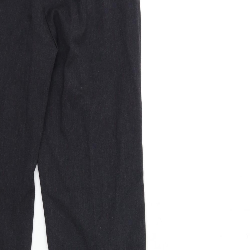 Club Class Womens Grey Trousers Size 12 L29 in