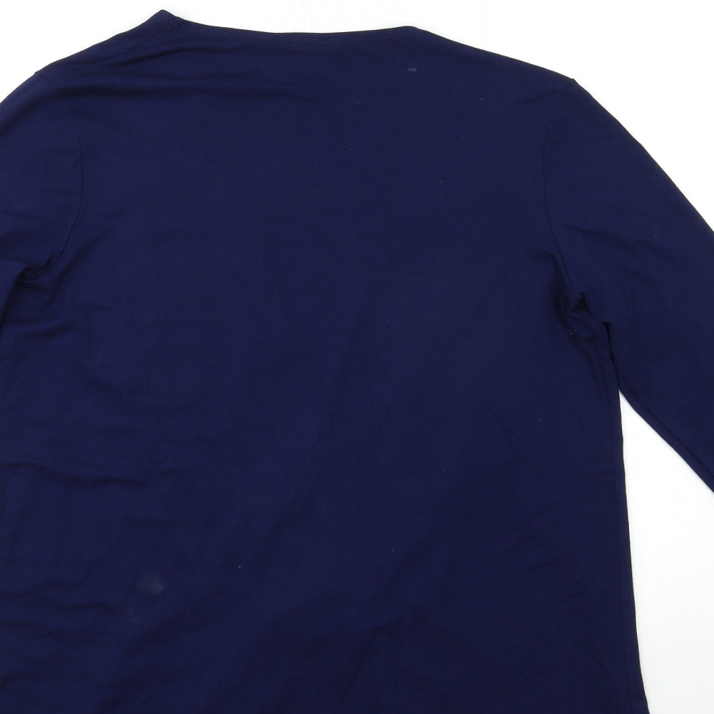 Lipsy Womens Blue Cardigan Jumper Size 14
